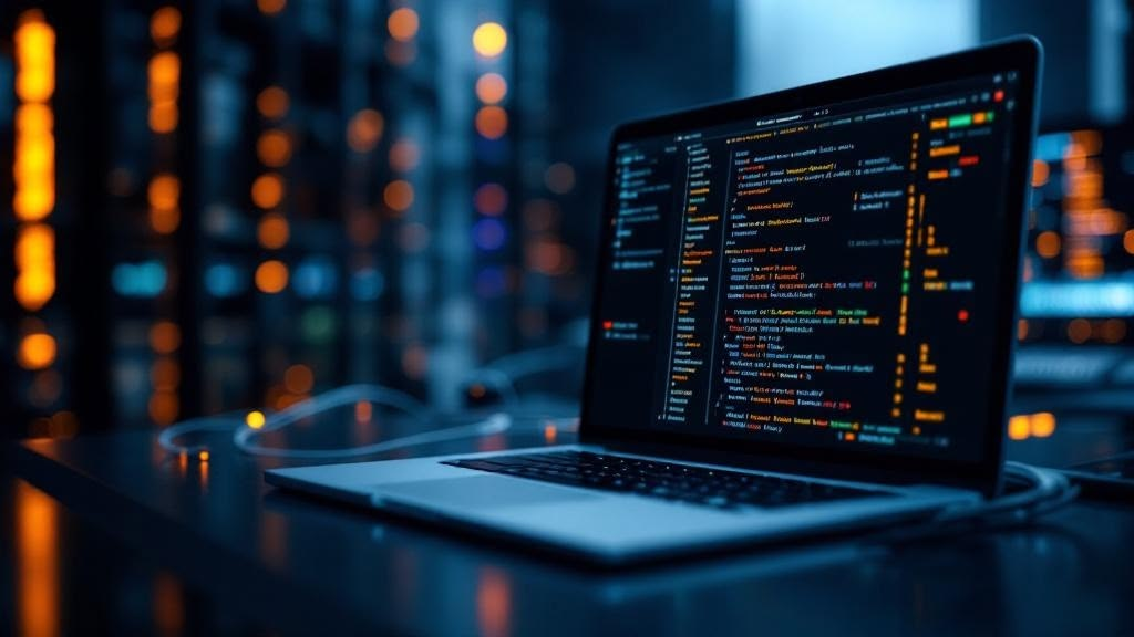 Laptop workspace